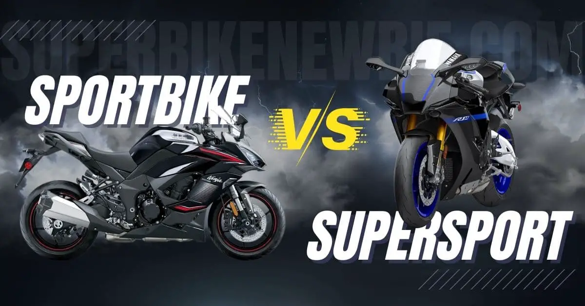 What is the difference between a sport bike and super sport bike?