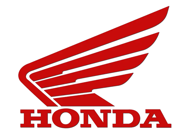 Honda Logo in red colour on white background