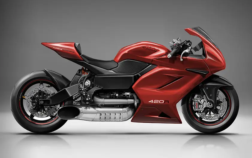 Picture of MTT’s New 420 RR (Race Ready) Turbine Superbike