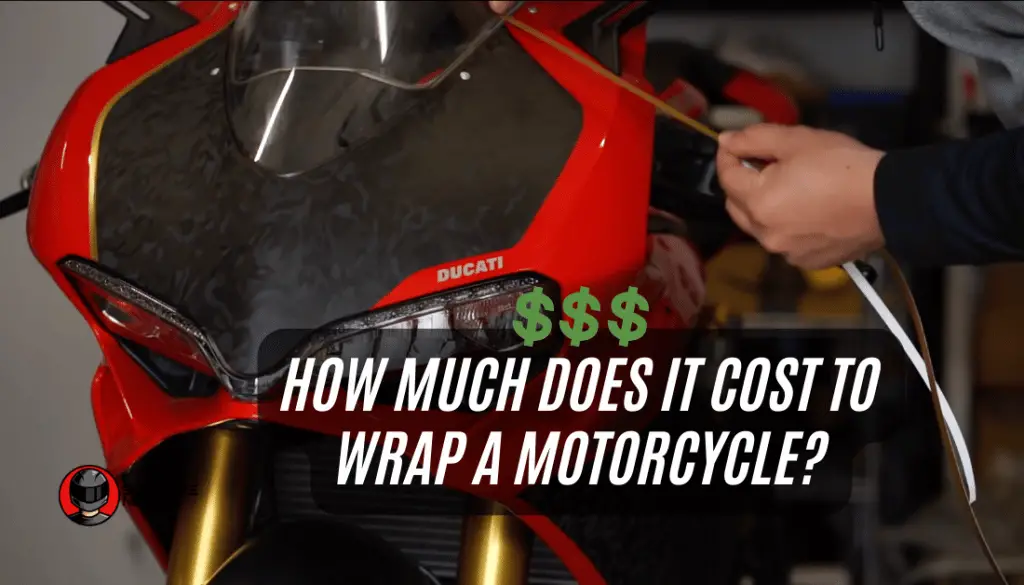 How much does it cost to wrap a motorcycle? (NOT Affordable