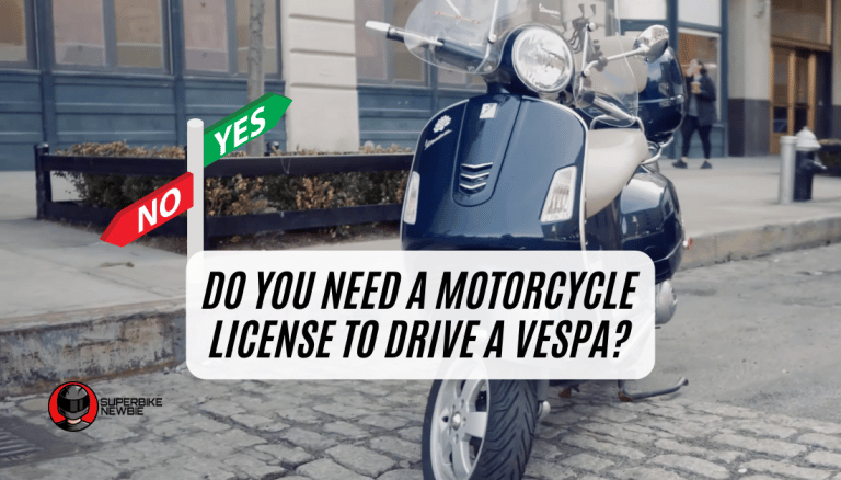 Do You Need A Motorcycle License To Drive A Vespa? (YES and NO - State
