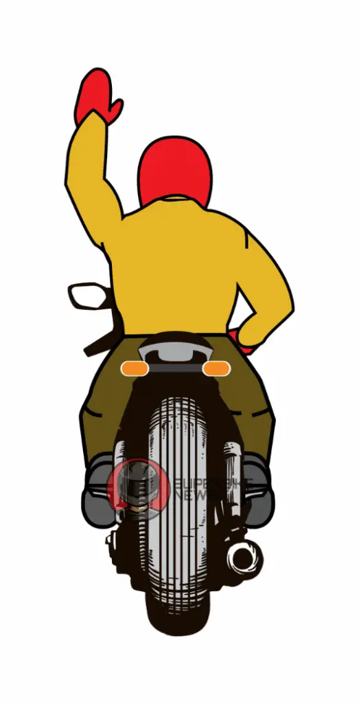 Follow Me Motorcycle Hand Signal - superbikenewbie.com