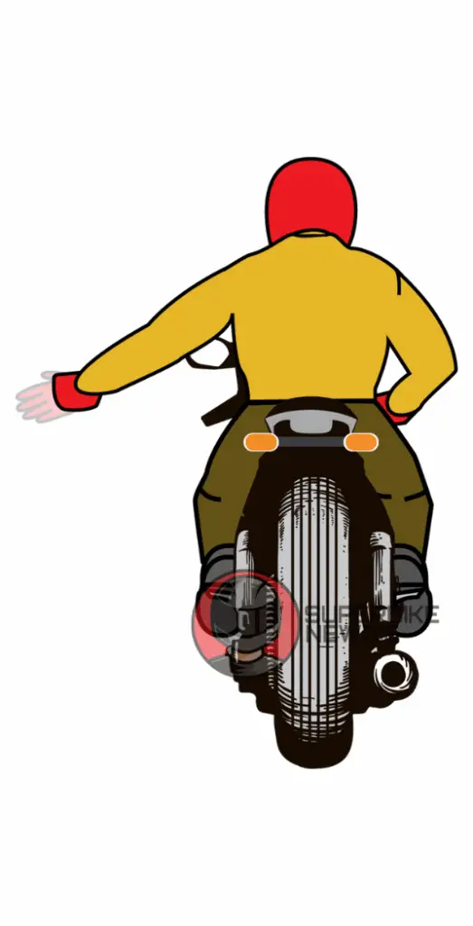 Turn Indicator Is On Motorcycle Hand Signal - superbikenewbie.com