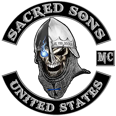 Sacred Sons Motorcycle Club Logo