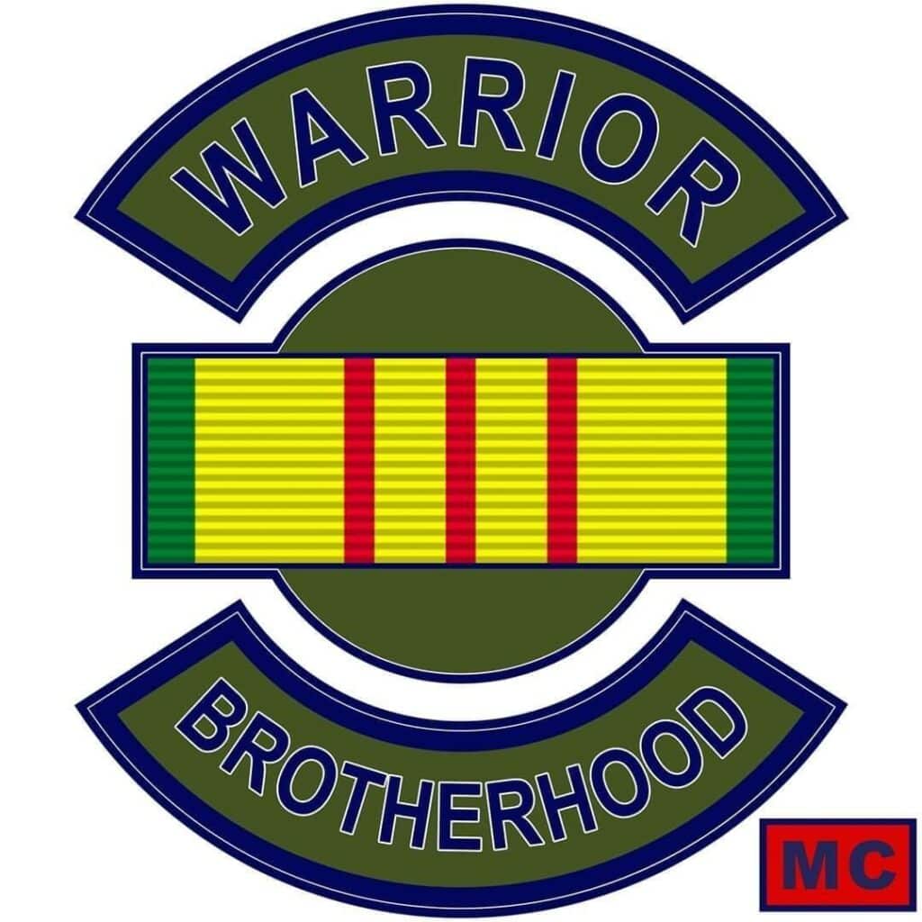 Warrior Brotherhood Motorcycle Club Patch