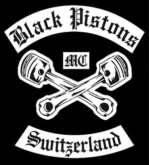 Black Piston MC Patch