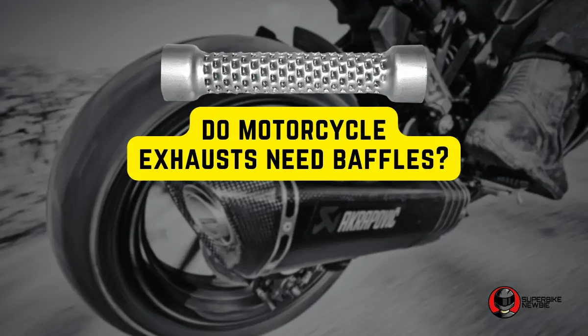 Motorcycle Baffle seen in the picture